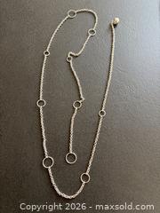 MaxSold Auction: Sterling Silver Jewelry Lot: 2 Necklaces and 2 Bracelets - Hamilton (Ontario, Canada) SELLER MANAGED Downsizing Online Auction -  Sherman Avenue South