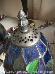 MaxSold Auction: Three J.J. Peng Artisan Stained Glass Table Lamps - Hamilton (Ontario, Canada) SELLER MANAGED Downsizing Online Auction -  Sherman Avenue South