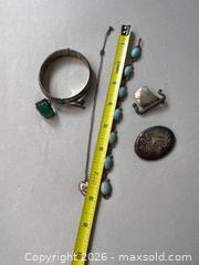 MaxSold Auction: Vintage Sterling Silver Jewelry Including Brooches, Bracelet, Necklace, and Ring - Hamilton (Ontario, Canada) SELLER MANAGED Downsizing Online Auction -  Sherman Avenue South