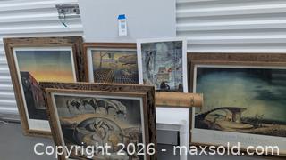 MaxSold Auction: Salvador Dali Framed & Unframed Poster Collection. A - Lakeland (Florida, USA) SELLER MANAGED Moving Online Auction - Highway 33 (STORAGE)