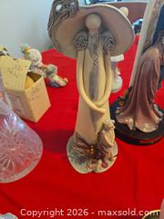 MaxSold Auction: Ceramic/Porcelain Angel Woman Figurine, 6–12 in, Signed - Calgary (Alberta, Canada) PARTNER MANAGED Downsizing Online Auction - Cedar Crescent Southwest (CONDO)