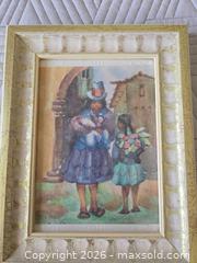 MaxSold Auction: Framed Portrait Paper Print — Gold & Ivory Painted Wood Frame - Calgary (Alberta, Canada) PARTNER MANAGED Downsizing Online Auction - Cedar Crescent Southwest (CONDO)