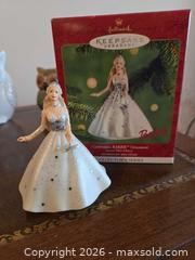 MaxSold Auction: Hallmark Mattel Barbie 2001 Special Edition Ornament - Calgary (Alberta, Canada) PARTNER MANAGED Downsizing Online Auction - Cedar Crescent Southwest (CONDO)