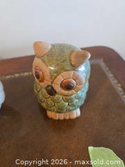 MaxSold Auction: Pair of Small Glazed Ceramic Stoneware Figurines - Calgary (Alberta, Canada) PARTNER MANAGED Downsizing Online Auction - Cedar Crescent Southwest (CONDO)