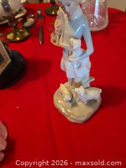 MaxSold Auction: Porcelain Figurine Girl with Sheep, Medium White - Calgary (Alberta, Canada) PARTNER MANAGED Downsizing Online Auction - Cedar Crescent Southwest (CONDO)