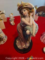 MaxSold Auction: Victorian Romantic Resin Figurine, Pink/Beige/Blue, 10-14 in - Calgary (Alberta, Canada) PARTNER MANAGED Downsizing Online Auction - Cedar Crescent Southwest (CONDO)
