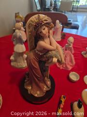 MaxSold Auction: Victorian Romantic Resin Figurine, Pink/Beige/Blue, 10-14 in - Calgary (Alberta, Canada) PARTNER MANAGED Downsizing Online Auction - Cedar Crescent Southwest (CONDO)