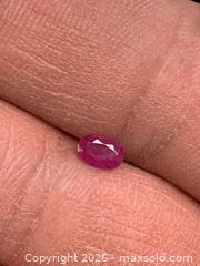 MaxSold Auction: (0.51ct) GENUINE RUBY! NATURAL HEATED GEMSTONE - Toronto (Ontario, Canada) PARTNER MANAGED Downsizing Online Auction - Queen Street East