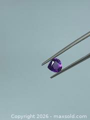 MaxSold Auction: AAA NATURAL! (0.40ct) PURPLE HEART SHAPE AMETHYST GEMSTONE!  - Toronto (Ontario, Canada) PARTNER MANAGED Downsizing Online Auction - Queen Street East