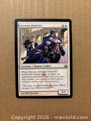 MaxSold Auction: Azorius Arrester — MTG White Creature (2012 Wizards of the Coast) - Calgary (Alberta, Canada) SELLER MANAGED Downsizing Online Auction - Rundleville Drive Ne