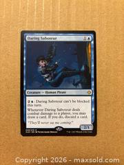 MaxSold Auction: Magic: The Gathering - Daring Saboteur (Ixalan XLN Rare) - Calgary (Alberta, Canada) SELLER MANAGED Downsizing Online Auction - Rundleville Drive Ne