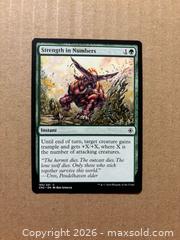 MaxSold Auction: Magic: The Gathering — Strength in Numbers (CN2, Green Instant) - Calgary (Alberta, Canada) SELLER MANAGED Downsizing Online Auction - Rundleville Drive Ne