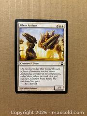 MaxSold Auction: MTG Silent Artisan — White (Theros/Born of the Gods era) - Calgary (Alberta, Canada) SELLER MANAGED Downsizing Online Auction - Rundleville Drive Ne