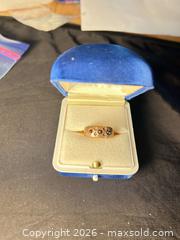 MaxSold Auction: 10K Yellow Gold Ruby & Diamond Signet Ring - Kawartha Lakes (Ontario, Canada) PARTNER MANAGED Downsizing Online Auction - Sugarbush Trail