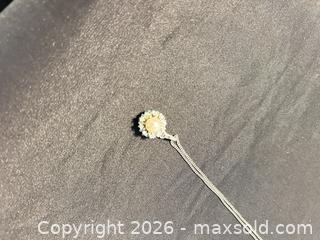 MaxSold Auction: 14K White Gold Cultured Pearl & Diamond Pendant Necklace - Kawartha Lakes (Ontario, Canada) PARTNER MANAGED Downsizing Online Auction - Sugarbush Trail