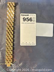 MaxSold Auction: 14K Yellow Gold 585 Curb/Cuban Link Bracelet 7 5/8 in - Kawartha Lakes (Ontario, Canada) PARTNER MANAGED Downsizing Online Auction - Sugarbush Trail