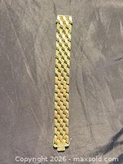 MaxSold Auction: 14K Yellow Gold 585 Curb/Cuban Link Bracelet 7 5/8 in - Kawartha Lakes (Ontario, Canada) PARTNER MANAGED Downsizing Online Auction - Sugarbush Trail