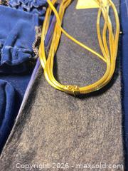MaxSold Auction: 18K Yellow Gold Multi-Strand Snake Necklace, 124 g, 17.5–19.5 in - Kawartha Lakes (Ontario, Canada) PARTNER MANAGED Downsizing Online Auction - Sugarbush Trail