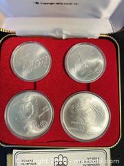 MaxSold Auction: 1976 Montreal Olympics Royal Canadian Mint Coin Set - Kawartha Lakes (Ontario, Canada) PARTNER MANAGED Downsizing Online Auction - Sugarbush Trail