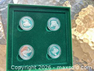MaxSold Auction: 1997 Canadian Silver Coins (4) with Presentation Box and Capsules - Kawartha Lakes (Ontario, Canada) PARTNER MANAGED Downsizing Online Auction - Sugarbush Trail