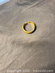 MaxSold Auction: 22K Yellow Gold Plain Open Band Ring, Adjustable - Kawartha Lakes (Ontario, Canada) PARTNER MANAGED Downsizing Online Auction - Sugarbush Trail
