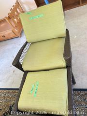 MaxSold Auction: 6-Piece Dark Brown Wicker Outdoor Patio Set with Glass Top - Kawartha Lakes (Ontario, Canada) PARTNER MANAGED Downsizing Online Auction - Sugarbush Trail
