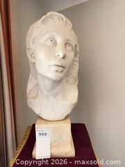 MaxSold Auction: After Jules Dalou. Head of a Young Man (Angelino Cartione) - Kawartha Lakes (Ontario, Canada) PARTNER MANAGED Downsizing Online Auction - Sugarbush Trail