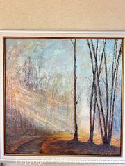 MaxSold Auction: Signed Oil on Canvas Impressionist Landscape Painting, Framed - Kawartha Lakes (Ontario, Canada) PARTNER MANAGED Downsizing Online Auction - Sugarbush Trail