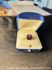MaxSold Auction: Vintage Filigree 10K Yellow Gold Amethyst Ring - Kawartha Lakes (Ontario, Canada) PARTNER MANAGED Downsizing Online Auction - Sugarbush Trail