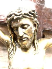 MaxSold Auction: A Large Crucifix on Hardwood Cross 36x24” - Toronto (Ontario, Canada) SELLER MANAGED Reseller Online Auction -  Bloor Street West