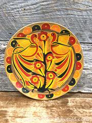 MaxSold Auction: Hand Painted -Traditional Folk Art Mexican Charger/Plate - Toronto (Ontario, Canada) SELLER MANAGED Reseller Online Auction -  Bloor Street West