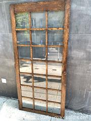 MaxSold Auction: Impressive Arts and Crafts Bookcase /Cupboard /Pantry Door -21 lights  - Toronto (Ontario, Canada) SELLER MANAGED Reseller Online Auction -  Bloor Street West