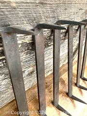 MaxSold Auction: Lot 6 Hand Forged  11” Barn Staple/Cleats  - Toronto (Ontario, Canada) SELLER MANAGED Reseller Online Auction -  Bloor Street West