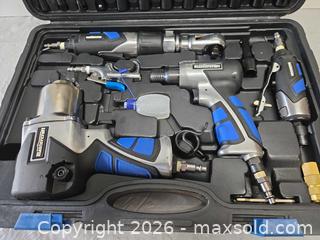 MaxSold Auction: Mastercraft Pneumatic Air Tool Kit in Hard Plastic Case - Quinte West (Ontario, Canada) SELLER MANAGED Estate Sale Online Auction - Foxboro Stirling Road