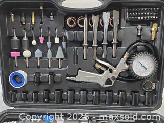 MaxSold Auction: Mastercraft Pneumatic Air Tool Kit in Hard Plastic Case - Quinte West (Ontario, Canada) SELLER MANAGED Estate Sale Online Auction - Foxboro Stirling Road