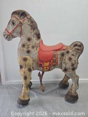 MaxSold Auction: Mobo Vintage Children's Ride-On Toy Metal Pressed Steel - Quinte West (Ontario, Canada) SELLER MANAGED Estate Sale Online Auction - Foxboro Stirling Road