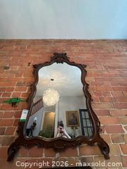 MaxSold Auction: Antique Rococo Wood Framed Wall Mirror  B - Ottawa (Ontario, Canada) Moving Online Auction - Waverley Street