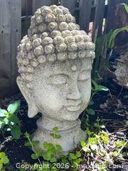 MaxSold Auction: Concrete Buddha Head Garden Statue B - Ottawa (Ontario, Canada) Moving Online Auction - Waverley Street