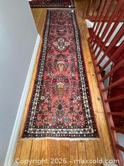 MaxSold Auction: Hand-Knotted Persian Oriental Wool Runner Rug A - Ottawa (Ontario, Canada) Moving Online Auction - Waverley Street