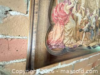 MaxSold Auction: Rococo Salon Scene Wall Tapestry in Wood Frame A - Ottawa (Ontario, Canada) Moving Online Auction - Waverley Street