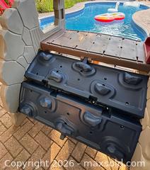 MaxSold Auction: Little Tikes Kids Outdoor Climbing Frame Playset with Slide, Rock Wall & Net - Oakville (Ontario, Canada) SELLER MANAGED Downsizing Online Auction - Willowridge Court