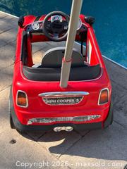 MaxSold Auction: Red Mini Cooper S Kids Push Car Toy Stroller Walker Wagon Toddler Ride-On Outdoor - Oakville (Ontario, Canada) SELLER MANAGED Downsizing Online Auction - Willowridge Court