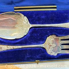 MaxSold Auction: Vintage Mixed-Metal Flatware & Serving Pieces Lot (10+ pcs) - Oak Bay (British Columbia, Canada) PARTNER MANAGED Moving Online Auction - Byng Street