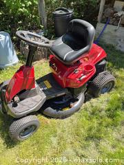 MaxSold Auction: Craftsman R1000 30-inch Riding Lawn Mower, Red - North Saanich (British Columbia, Canada) PARTNER MANAGED Estate Sale Online Auction - Woodcreek Drive