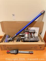 MaxSold Auction: Dyson V7 Cordless Stick Vacuum - Gray/Blue - North Saanich (British Columbia, Canada) PARTNER MANAGED Estate Sale Online Auction - Woodcreek Drive