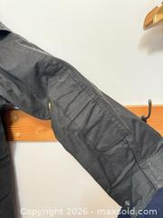 MaxSold Auction: Koolah Black Oilskin Waxed Cotton Coat - Large - North Saanich (British Columbia, Canada) PARTNER MANAGED Estate Sale Online Auction - Woodcreek Drive