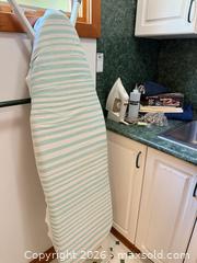 MaxSold Auction: Lot: Braun, T?Fal & Black & Decker Irons with Ironing Board - North Saanich (British Columbia, Canada) PARTNER MANAGED Estate Sale Online Auction - Woodcreek Drive