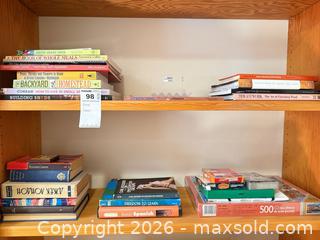 MaxSold Auction: Lot of 15–25 Gardening, Cooking, DIY & Language Books - North Saanich (British Columbia, Canada) PARTNER MANAGED Estate Sale Online Auction - Woodcreek Drive
