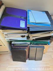 MaxSold Auction: Lot of 3-Ring Zippered Binders, 1 inch Rings, Assorted Colors (16-30) - North Saanich (British Columbia, Canada) PARTNER MANAGED Estate Sale Online Auction - Woodcreek Drive