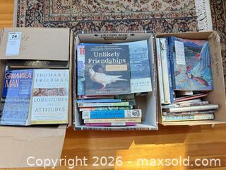 MaxSold Auction: Mixed Collection of Hardcover, Paperback & Large-Format Books - North Saanich (British Columbia, Canada) PARTNER MANAGED Estate Sale Online Auction - Woodcreek Drive
